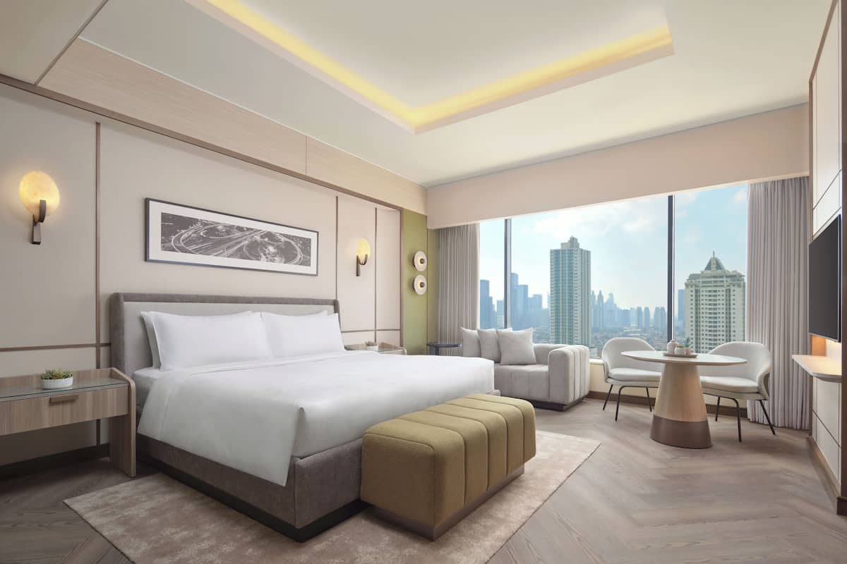 Premier Suite, 1 Bedroom, Non Smoking | 2 bedrooms, premium bedding, down comforters, free minibar items