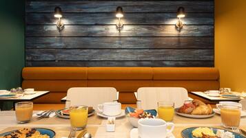 Daily buffet breakfast (EUR 20 per person)