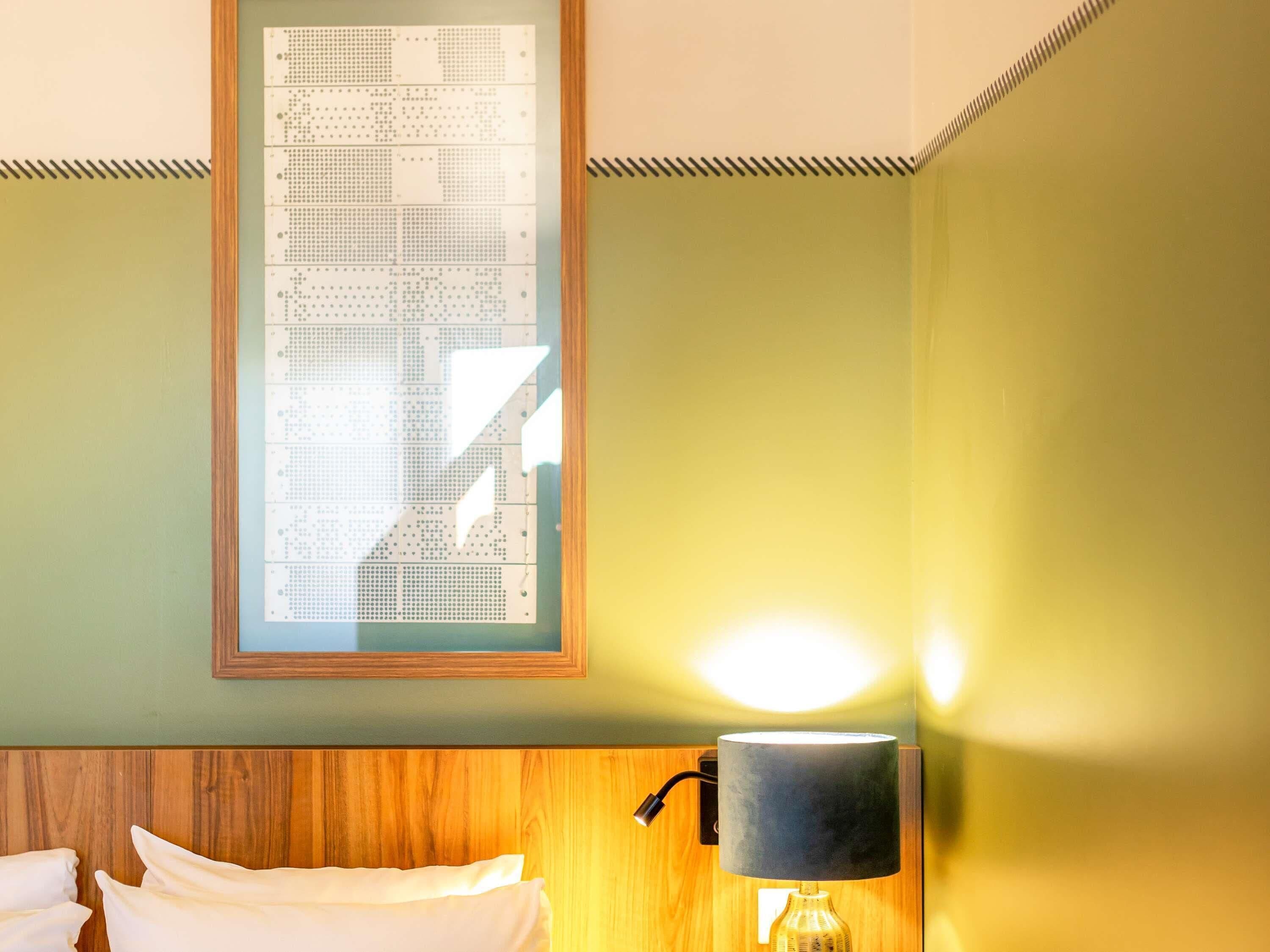 Premium bedding, pillow-top beds, desk, laptop workspace