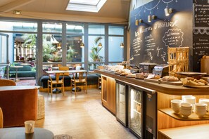 Daily buffet breakfast (EUR 12.90 per person)