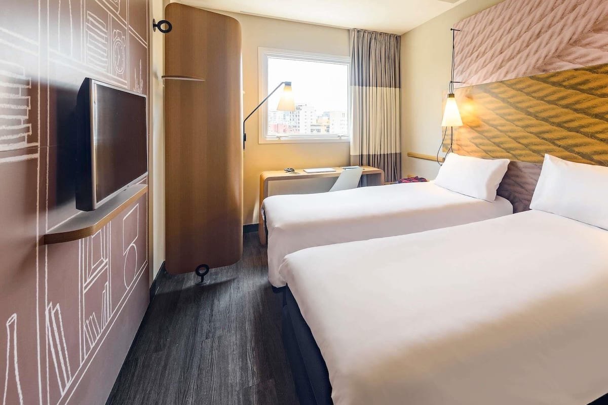 Chambre Standard, 2 lits une place (Sweet Bed) | Bureau, rideaux occultants, chambres insonorisées, Wi-Fi gratuit