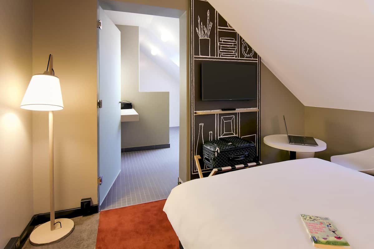 blackout curtains, soundproofing, iron/ironing board