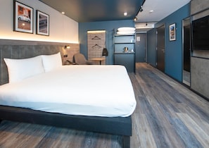 In-room safe, desk, free cribs/infant beds, free WiFi