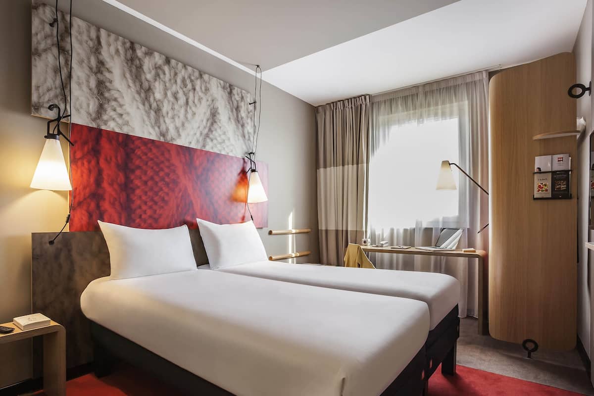 Twin Room, 2 Single Beds (SweetRoom by Ibis) | In-room safe, desk, soundproofing, iron/ironing board