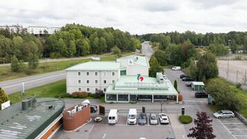 Fachada de la propiedad