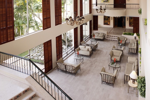 Sitteområde i lobbyen