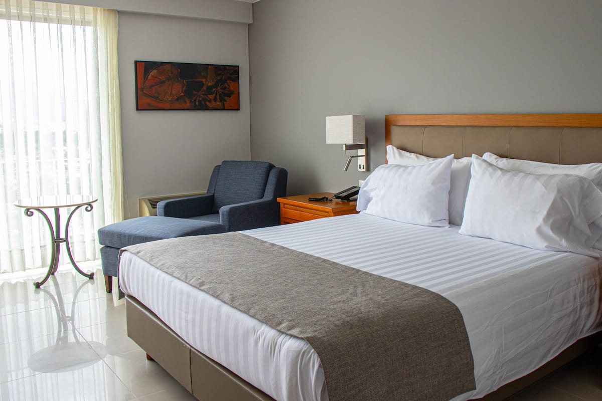 스탠다드룸, 퀸사이즈침대 1개 (Standard Estelar Queen Bed Room) | 고급 침구, 객실 내 금고, 책상, 방음 설비