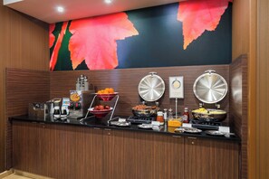 Déjeuner continental gratuit tous les jours