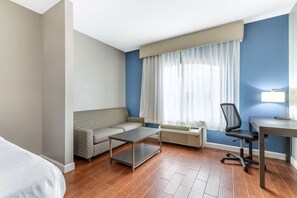 Suite, 2 Bedrooms, Non Smoking, Refrigerator & Microwave | Pillowtop beds, desk, laptop workspace, iron/ironing board