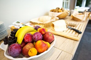 Frokostbuffé er inkludert hver dag