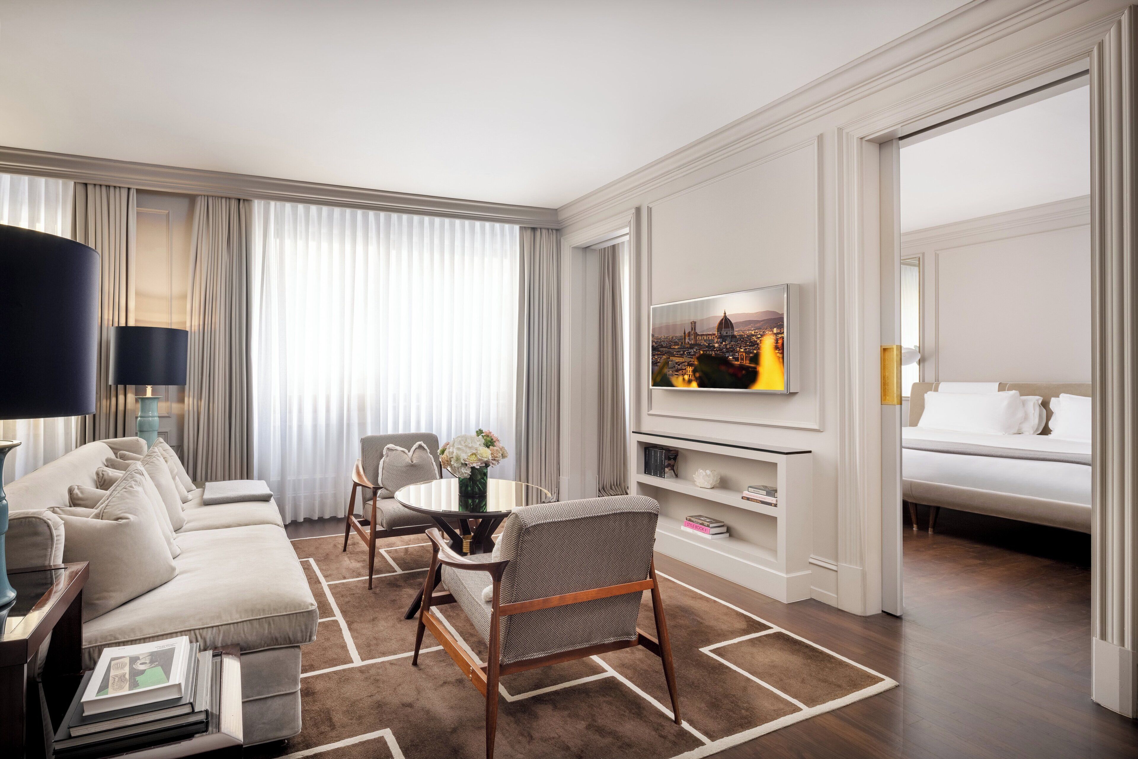 family suite | 1 bedroom, minibar, in-room safe, desk