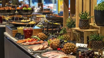 Gratis morgenmadsbuffet hver dag