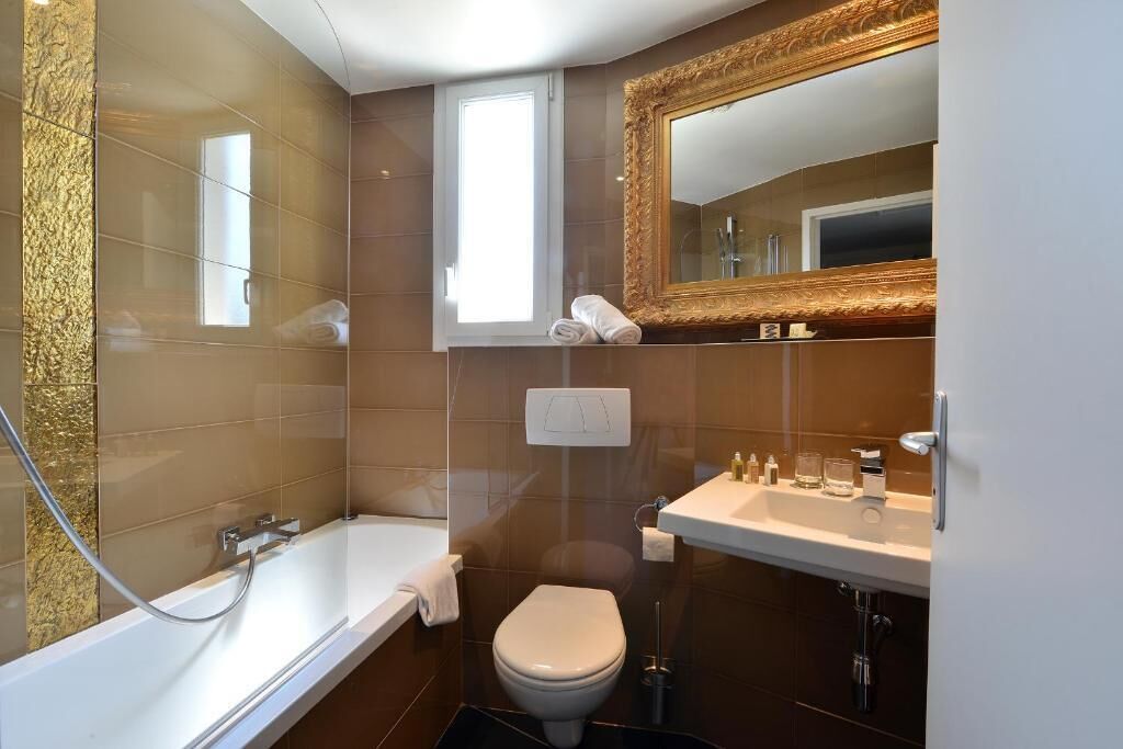room, garden view | bathroom | designer toiletries, hair dryer, bathrobes, slippers