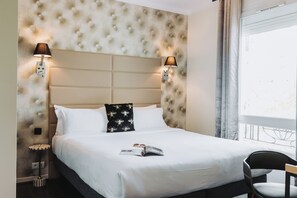 Premium bedding, minibar, in-room safe, desk