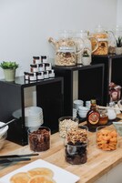 Daily buffet breakfast (EUR 22 per person)