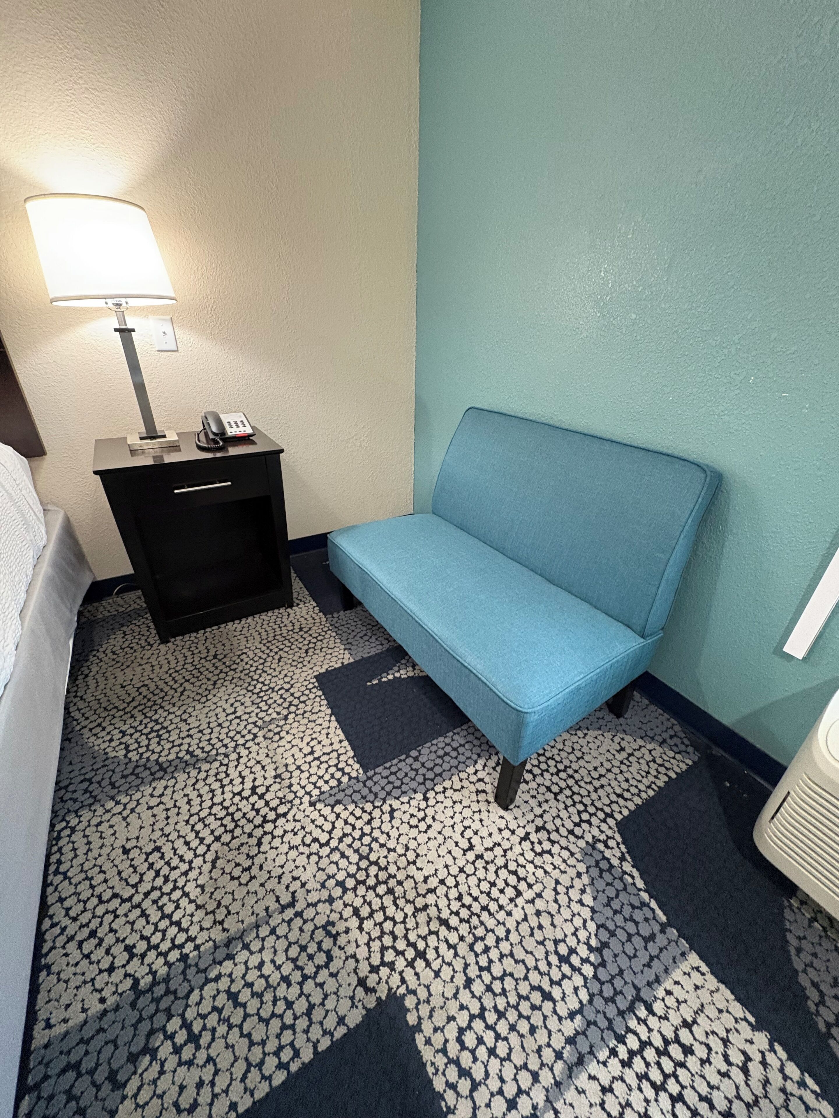 Suite, 1 King Bed, Non Smoking | In-room safe, desk, laptop workspace, iron/ironing board
