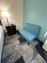 Suite, 1 King Bed, Non Smoking | In-room safe, desk, laptop workspace, iron/ironing board