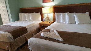 Studio, 2 Queen Beds, Non Smoking, Pool View | In-room safe, blackout drapes, iron/ironing board
