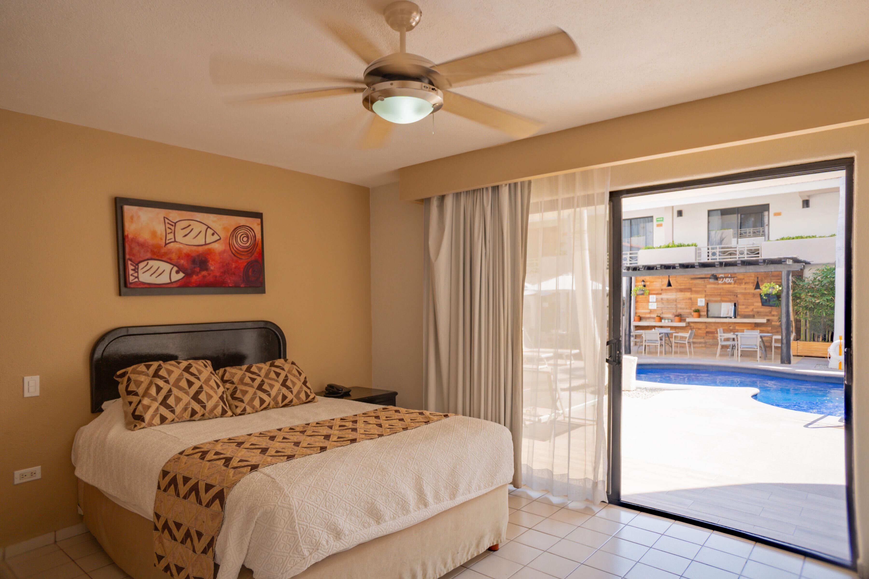 Premium bedding, free minibar items, blackout curtains, soundproofing