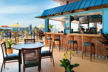 Poolside bar. Grand Hotel Ocean City Oceanfront