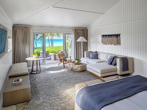 Oceanfront King | Sábanas de algodón egipcio y ropa de cama de alta calidad