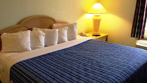 Standard Suite, 1 King Bed | Desk, laptop workspace, blackout drapes, iron/ironing board - Cocoa Beach Suites (Cocoa Beach)