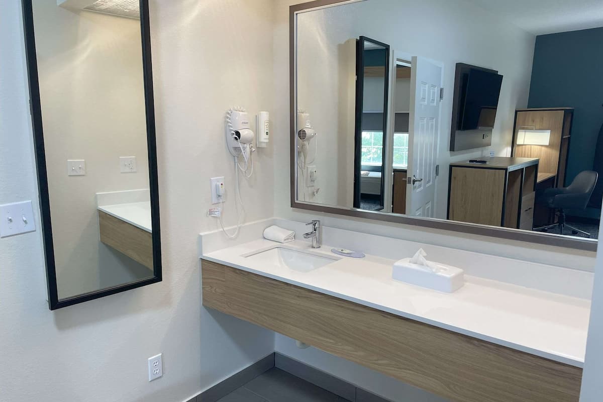 suite, 1 king bed with sofa bed, accessible, non smoking | 1 bedroom, premium bedding, pillow-top beds, desk