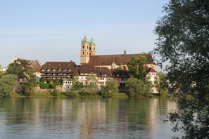 Blick von der Unterkunft