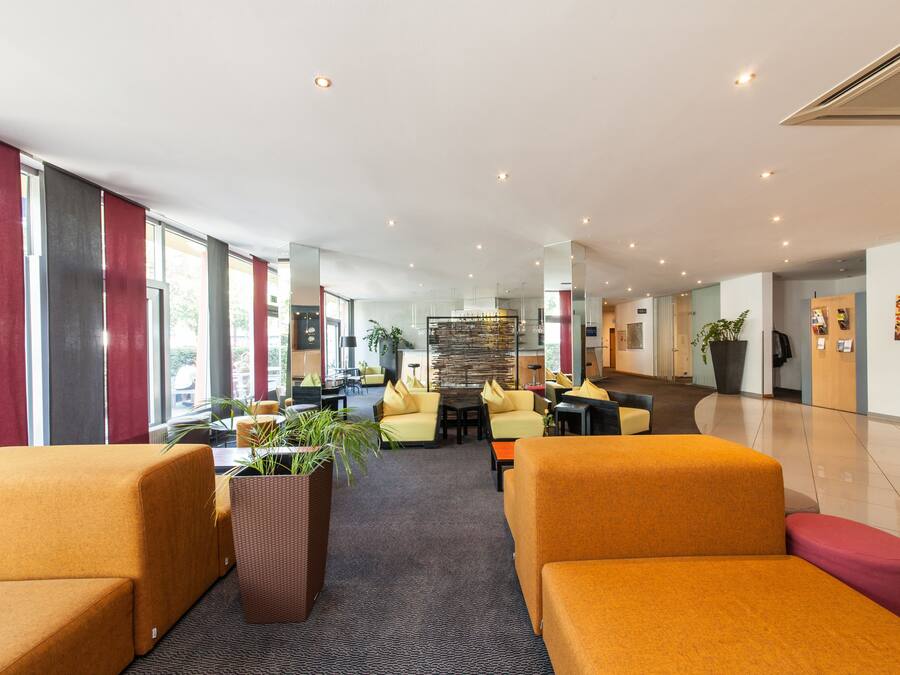 Sitteområde i lobbyen