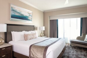Blackout curtains, iron/ironing board, free WiFi, bed sheets