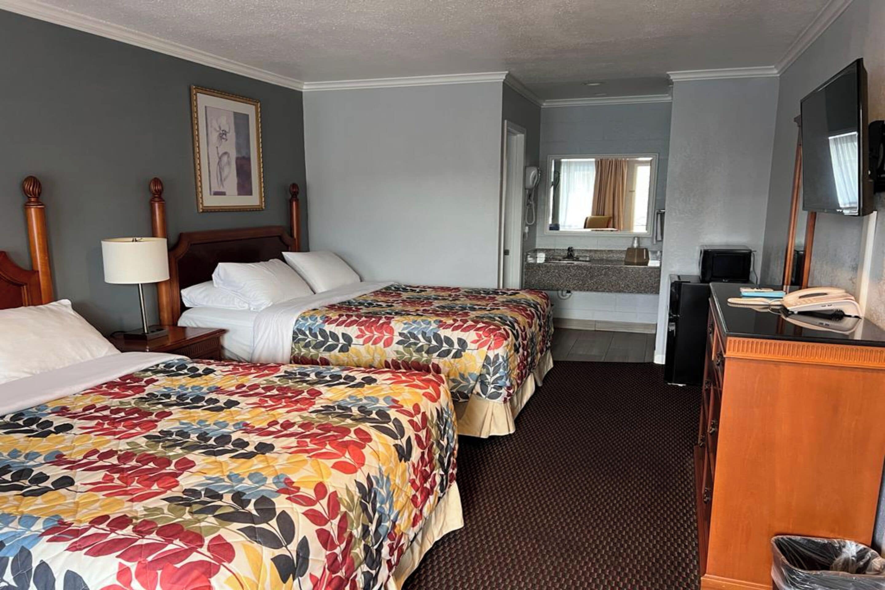 Rom – standard, 2 queensize-senger, ikke-røyk | Sengetøy i egyptisk bomull, sengetøy av topp kvalitet og skrivebord