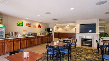 Free buffet breakfast