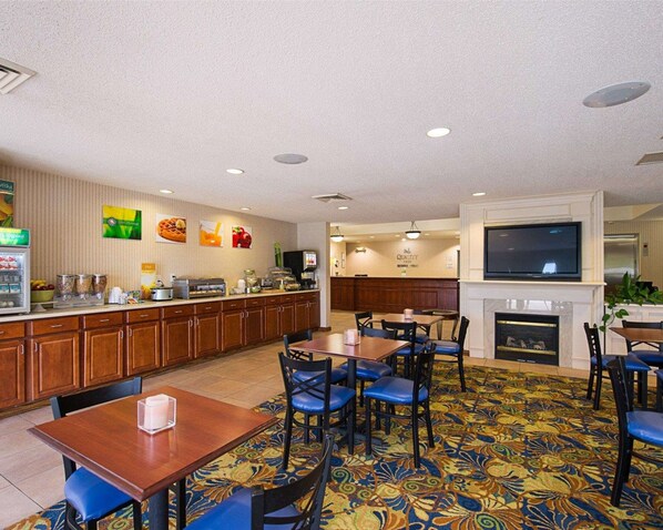 Free buffet breakfast