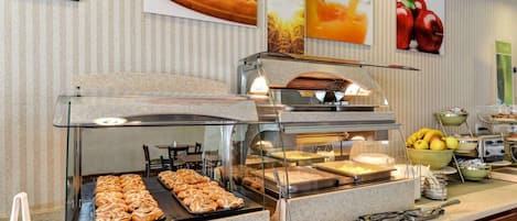 Free buffet breakfast