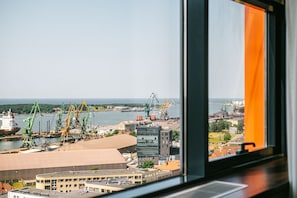 Blick von der Unterkunft