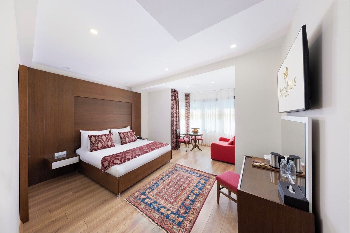 Premium Suite St.Sophia & Blue Mosque View | 高級寢具、Select Comfort 床墊、迷你吧、客房內保險箱