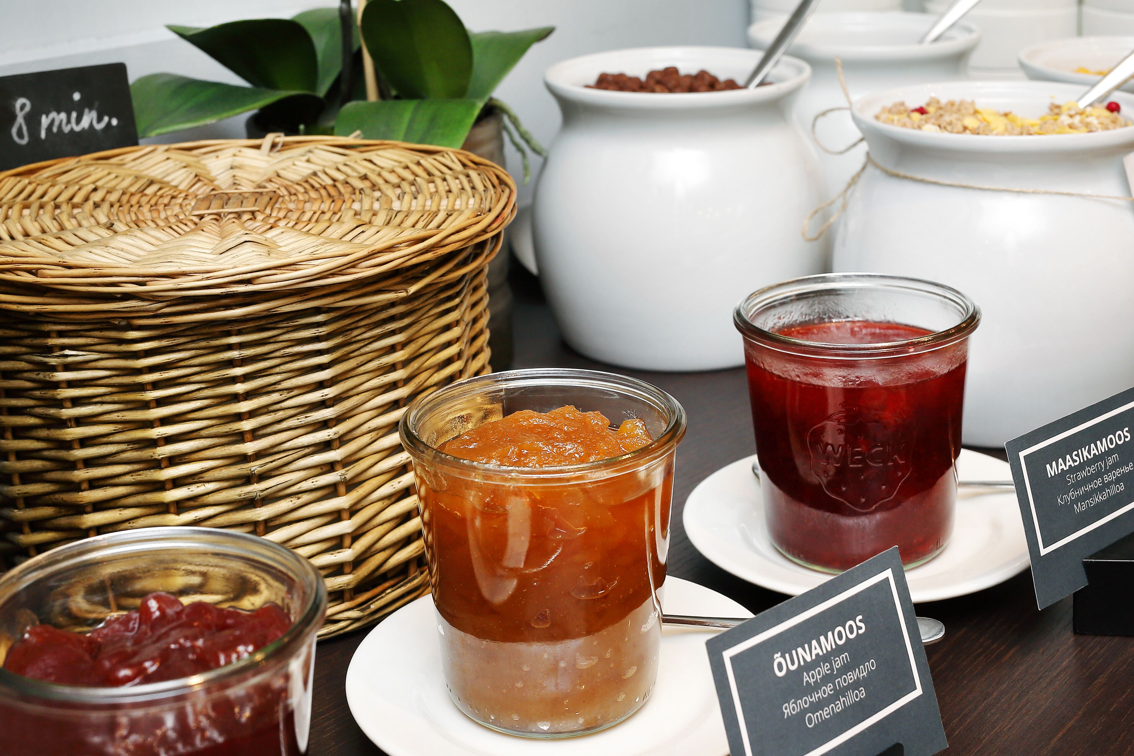 daily buffet breakfast (eur 15 per person)