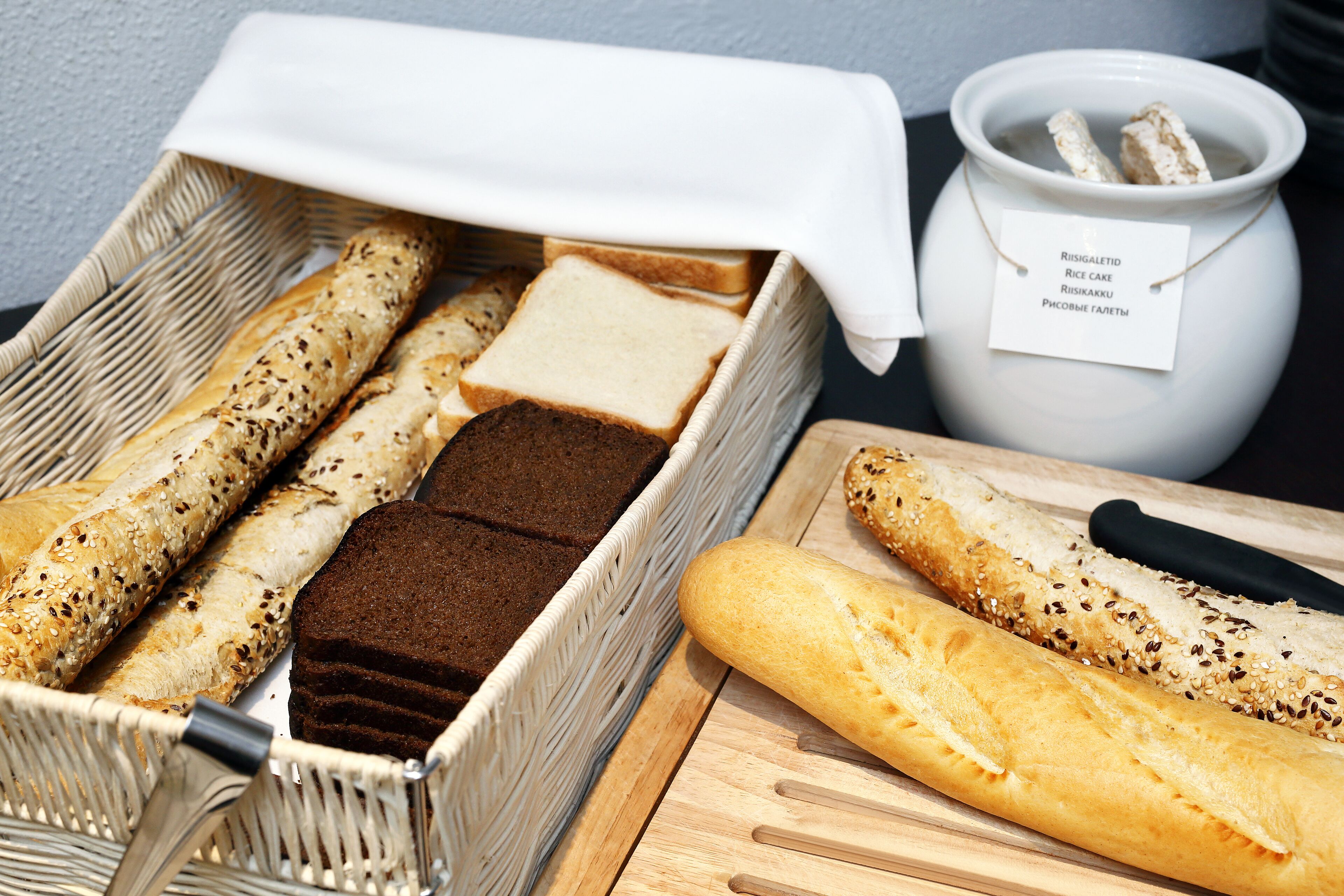 daily buffet breakfast (eur 15 per person)