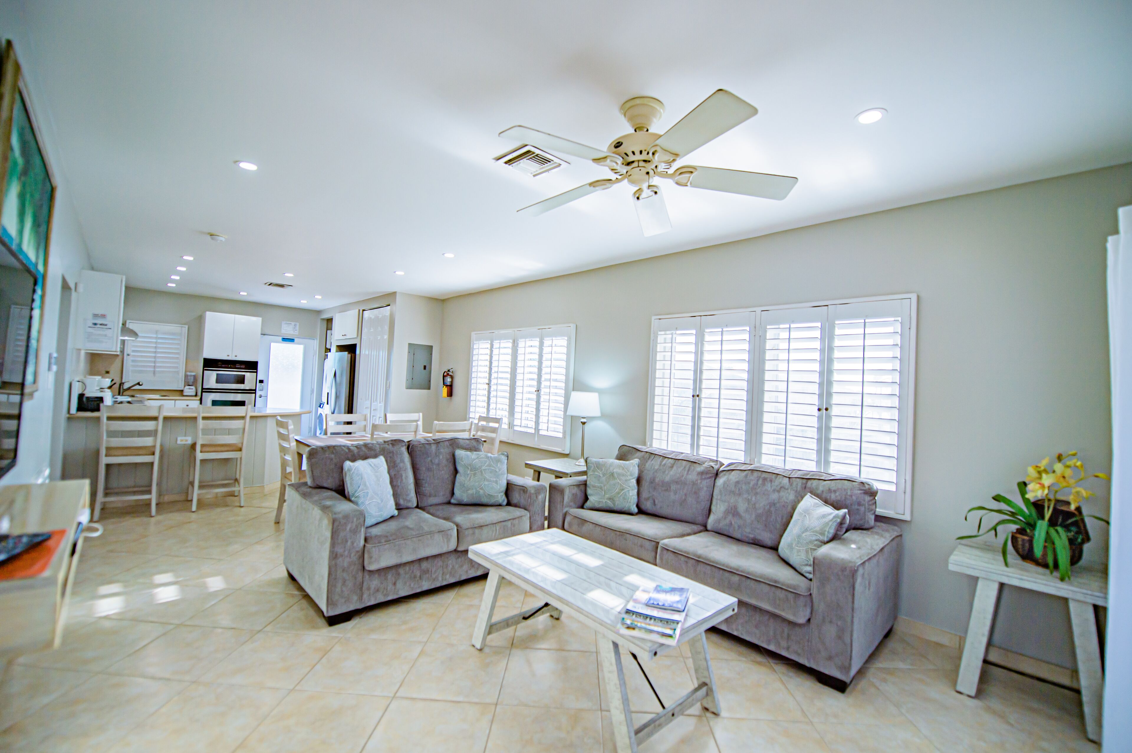 42-英寸纯平电视（配备有线频道）、电视、Netflix