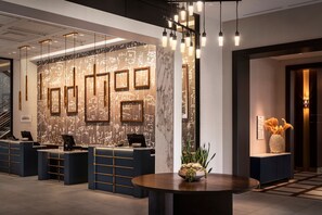 Bar-salon dans le hall