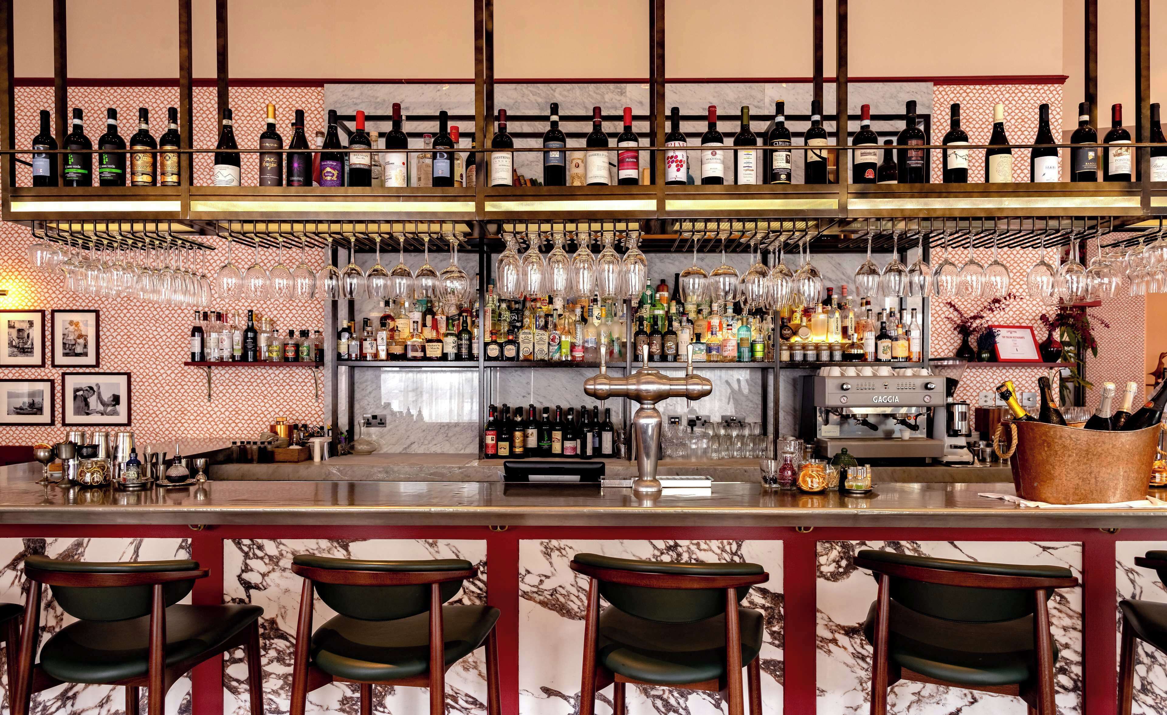 breakfast, lunch, dinner served; italian cuisine