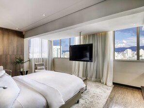 Minibar, in-room safe, desk, blackout drapes - Mercure Belo Horizonte Lourdes Hotel (Belo Horizonte)