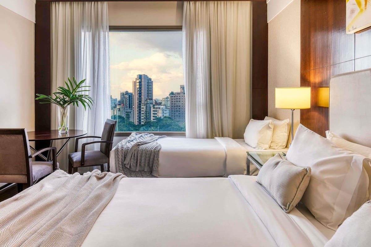 Minibar, in-room safe, desk, blackout drapes