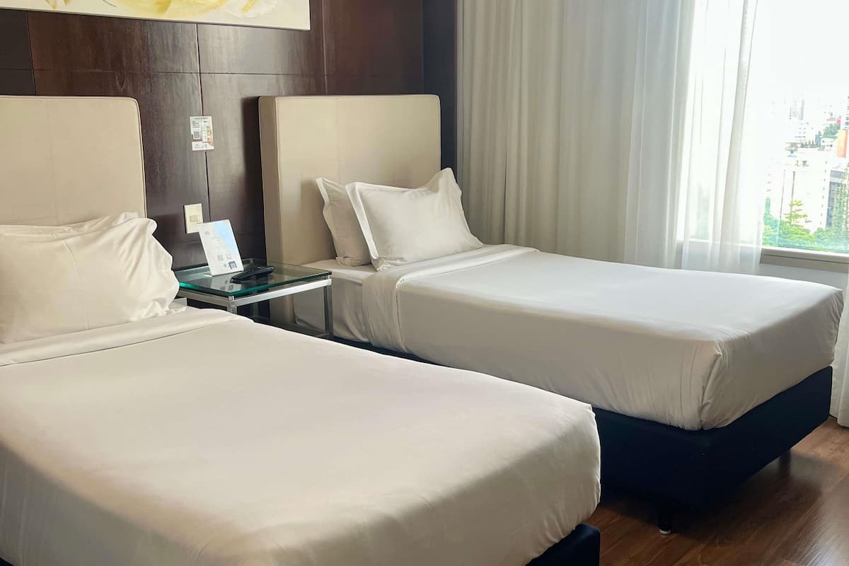 Minibar, in-room safe, desk, blackout drapes