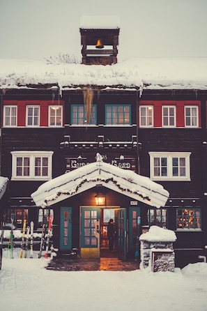 Façade de l’hébergement