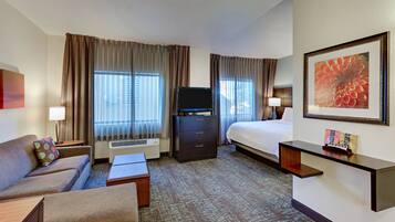 Estudi en suite, 1 llit de matrimoni gran i sofà llit | 1 dormitori, caixa forta a l'habitació i escriptori