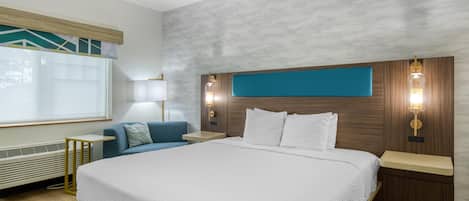 Habitación estándar, 1 cama Queen size, con acceso para personas discapacitadas, tina | Escritorio y espacio para trabajar con laptop