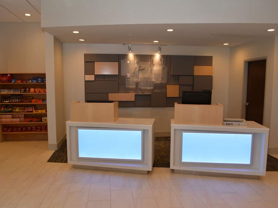 Interior entrance