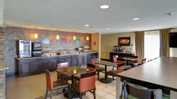 Free buffet breakfast