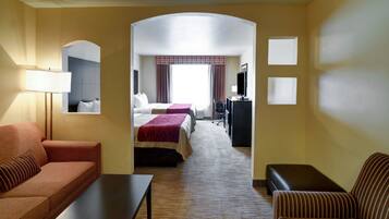 In-room safe, desk, iron/ironing board, free cots/infant beds